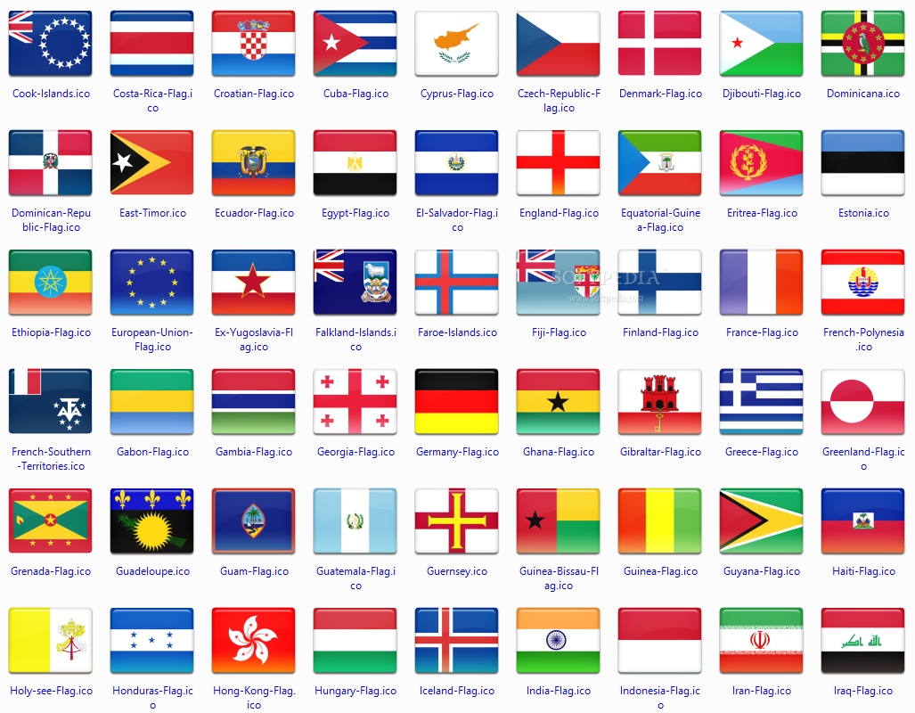 Bendera Seluruh Dunia Dan Nama