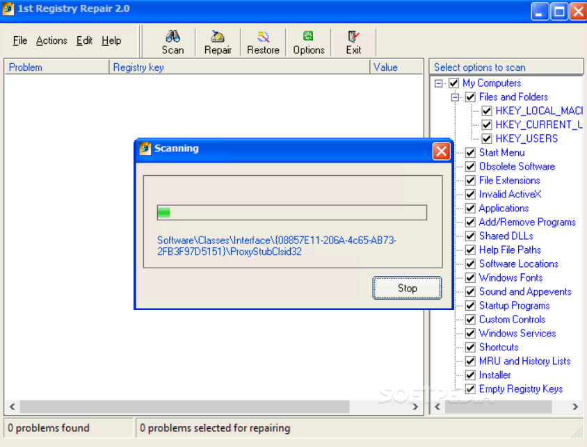 Registry Repair 5.0.1.132 download the new version for windows