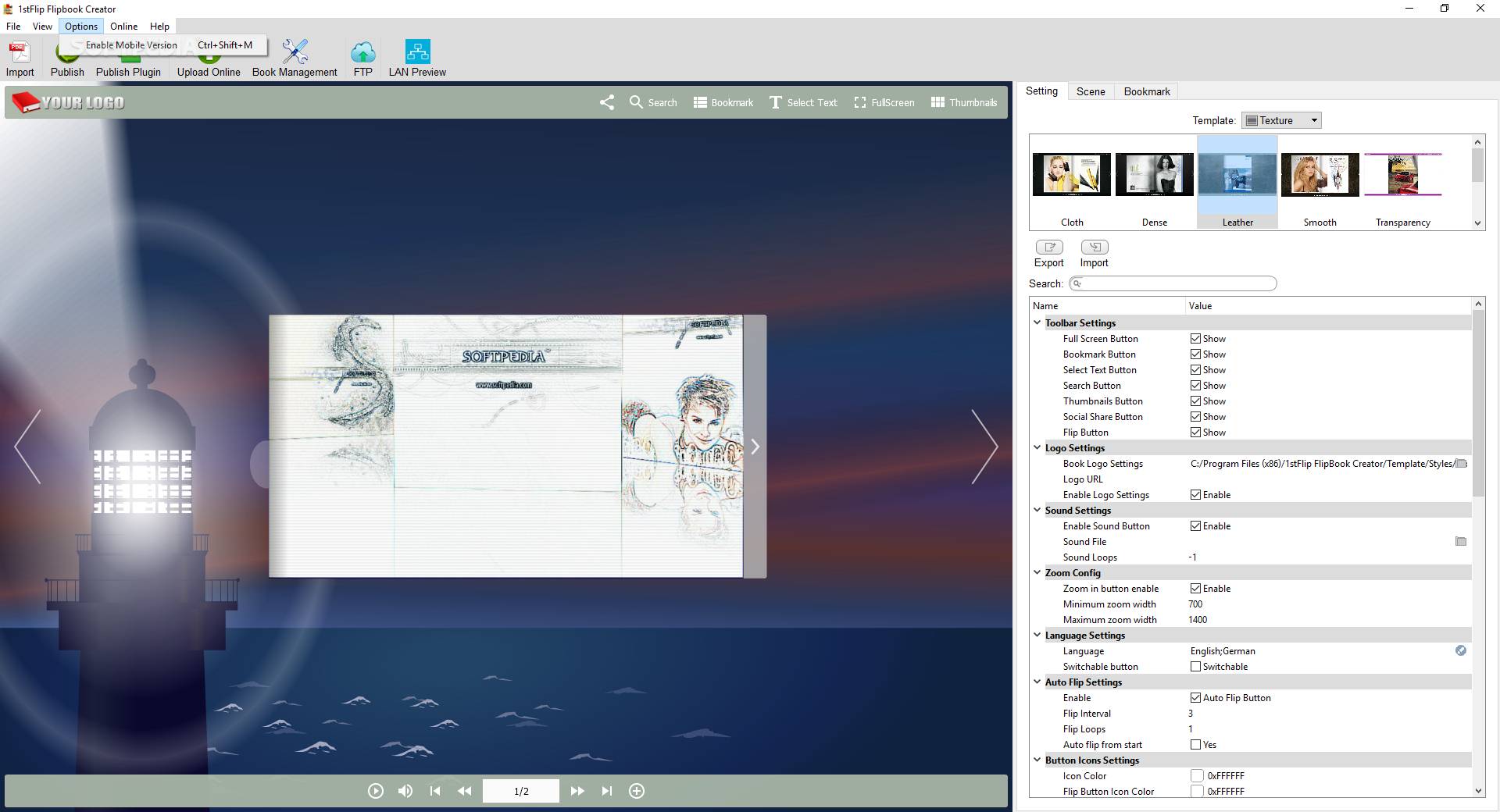 1stFlip FlipBook Creator Pro 2.7.32 for iphone download
