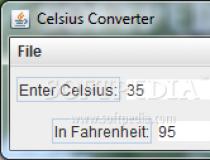 Celsius Converter