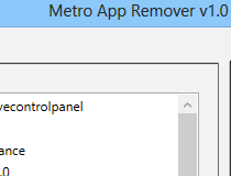 Metro App Remover