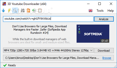 instal the new 3D Youtube Downloader 1.20.1 + Batch 2.12.17