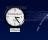 12Hr World Clock - After adding this gadget to your Vista Sidebar you will be able to see on your desktop an analog clock.