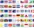 172 final country flag icons - The package includes flags for countries and entities like the European Union