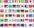 172 final country flag icons - The flags are available in the downloadable package in the ICO format