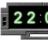 A.F.8 Digital Clock - The A.F.8 Digital Clock's main window displaying the current hour and allowing you to manage your time