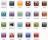 Adobe Creative Suite 3 Buttons - Here you can see the all the icons that are available in the Adobe Creative Suite 3 Buttons collection.