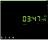 Alarm Clock HD+ - The Options menu of Alarm Clock HD+ For Windows 8 allows users to configure the background and foreground colors of the clock.