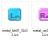 Archive icons - The Archive icons package includes three alternatives for the default archive icons.