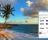 Beaches Panoramic Theme - Beaches Panoramic Theme features several wallpapers that can be expanded on both your monitors