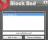 Block Bad - This is the main window of Block Bad where you can easily block any websites you specify