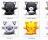 Cat Icons - Cat Icons is a collection that provides you with six cat icons for your applications.