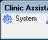 Clinic Assistant - The main window of Clinic Assistant allows users to view the tools they have in hand to work with.