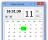 DeskCalendar - The main window of DeskCalendar enables you to view a list of the existing events and add new ones.