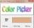 Color Picker - Color picker is a handy and reliable application designed to display the codes of any color on your computer.