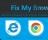 Fix My Browsers - The main window of the application allows you to choose the browser you want to enhance