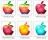 Fruity Apples - These are the beautiful icons that were compiled in the Fruity Apples collection for you to use on your computer.