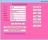 Girl's Address Book - The main window of Girl's Address Book enables you to add details such as last name, e-mail address and phone number