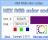 HEX RGB color codes - The main window of HEX RGB color codes displays the HEX and RGB values of the selected color