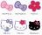 Hello Kitty Icons - These are the adorable icons that will enhance the appearance of your Hello Kitty projetcs