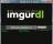 ImgurDL - This is how you can use the main window of the application to start downloading images.