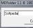 MDFolder - The program opens a dialog box where you can type the name of the new folder to be created.