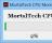 MortalTech CPU Monitor - MortalTech CPU Monitor is a lightweight application that can calculate the current usage of your system's CPU.