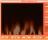 Perfect Fire Screensaver - From this window of the application, you will be able to customize the flame width, decay and burning rate.