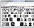 Pixel Dingbats-7 - The Dingbats font allows you to personalize your digital documents with various symbols.