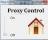 Proxy Control - The main window of Proxy Control enables you to access all of the application's options.