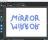 Puzzle Drawing Pad - You can draw symmetrical things using the mirror mode