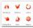 Red Toolbar Icons - Red Toolbar Icons will help you round out the collection for your most important projects