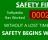 Safety Scoreboard - The main interface can display safety information about a company