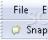 Snap Shots Add-On for Internet Explorer - The Snap Shots menu button exactly as you will see it into your Internet Explorer browser