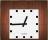 Square Wood Clock - Square Wood Clock is a simple theme that allows you to view the current time.