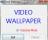 Video Wallpaper - The main window of Video Wallpaper enables you to set the needed parameters.