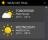 WEATHER PING - From the 5 DAYS tab, you can view the weather forecast for several days in advance