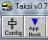 Portable Taksi - This is the main window of the application, where you will view the features that you can use.