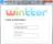Wintter - The first window of Wintter enables you to enter your twitter account data.