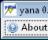 YANA - Yet Another Network Analyzer - YANA's main window, allowing you quick access to a lot of network tools (ip tools, ip services, graph, etc)