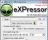 eXPressor - The main window of eXPressor allows users to view the options they have in hand to work with.
