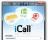iCall - Within the main window of iCall, you can enter your login credentials or create a new account.