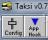 Taksi - This is the main window of the application, where you will view the features that you can use.