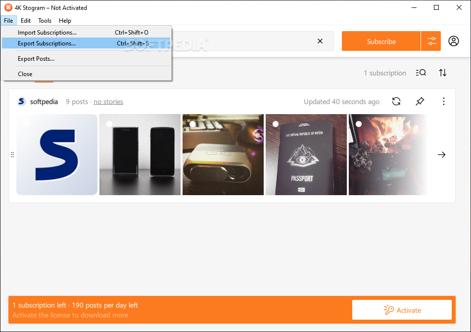 download the new 4K Stogram 4.6.1.4470