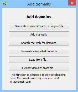 Domain Checker 7.7 instal the new