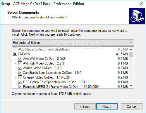 ace mega codec pack windows xp download