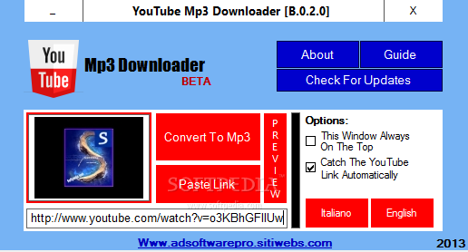 MP3Studio YouTube Downloader 2.0.25 downloading