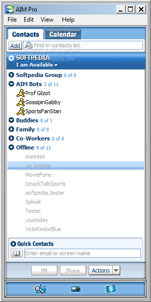 aim chat client windows