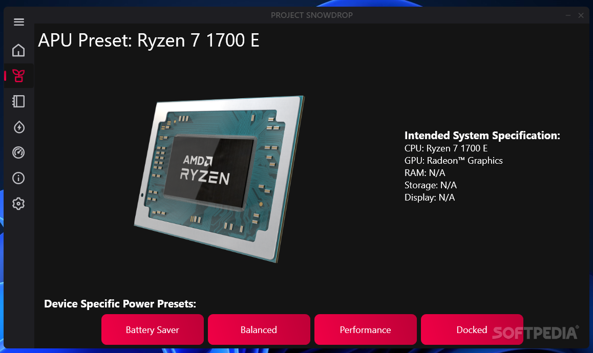 AMD APU Tuning Utility screenshot #1