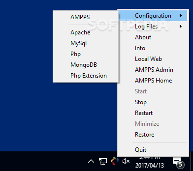 ampps with python 2.7